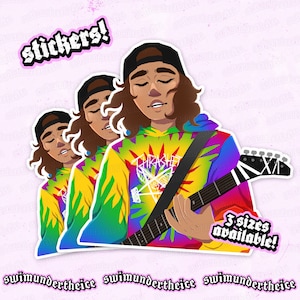 Vic Fuentes Pierce The Veil Sticker | PTV Music Band Fan Art Alternative Emo King for a Day Jaws of Life Gift Vinyl Bubble-free Stickers