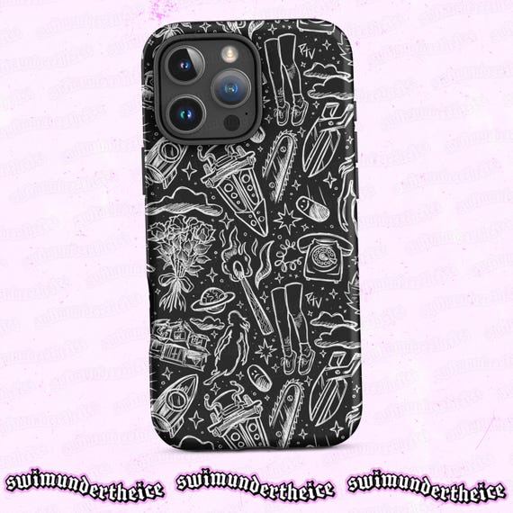 Pierce the Veil Phone Case | Dual-Layer Durable Protective iPhone Ptv Band Cute Trendy Tech Accessories Fan Art Illustrated Gifts Pierce the Veil Phone Case | Dual-Layer Durable Protective iPhone Ptv Band Cute Trendy Tech Accessories Fan Art Illustrated Gifts