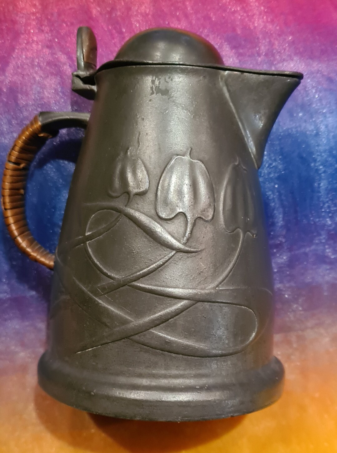 Liberty Tudric Pewter Archibald Knox Design Hot Water Jug - Etsy UK