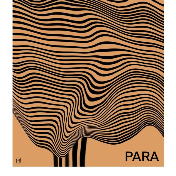 Paradise Now - Poster Wandbild Plakat Digitalart