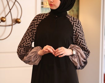 Hijab Maxi Dress Silk - Etsy Hong Kong