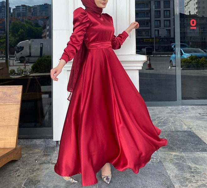Hijab Maxi Dress - Etsy