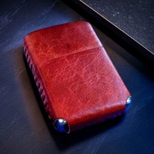 Custom Leather Zippo Lighter Case: Elevate Your Style!