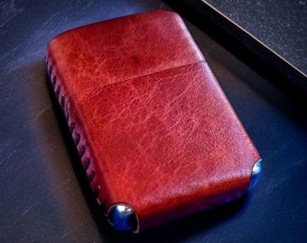 Custom Leather Zippo Lighter Case: Elevate Your Style!