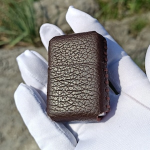 leather lighter case handmade leather product lighter coating