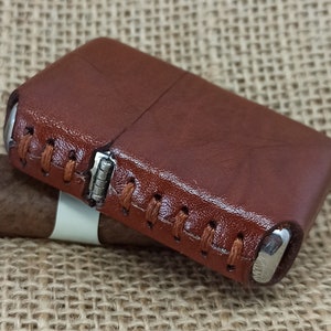 Leather Zippo Lighter Case Handmade • Custom Engraved Gift for Him • Premium Genuine Leather Pouch • Limited Edition Lighter Cover