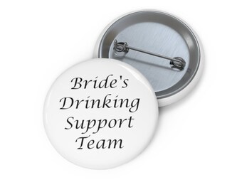 Bridesmaid Pin Buttons