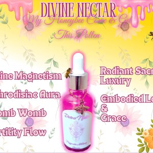 Divine Nectar-Alchemy Oil| Attraction Oil| Alchemy Oil| Magnetism Oil| Perfume Oil| Ritual Oil| Body Oil| Energy Oil| Glamour Oil|