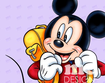Archivo PNG de Mickey ? Diseño de sublimación de Mickey | Diseño de camiseta de Mickey Mouse | Descarga instantánea