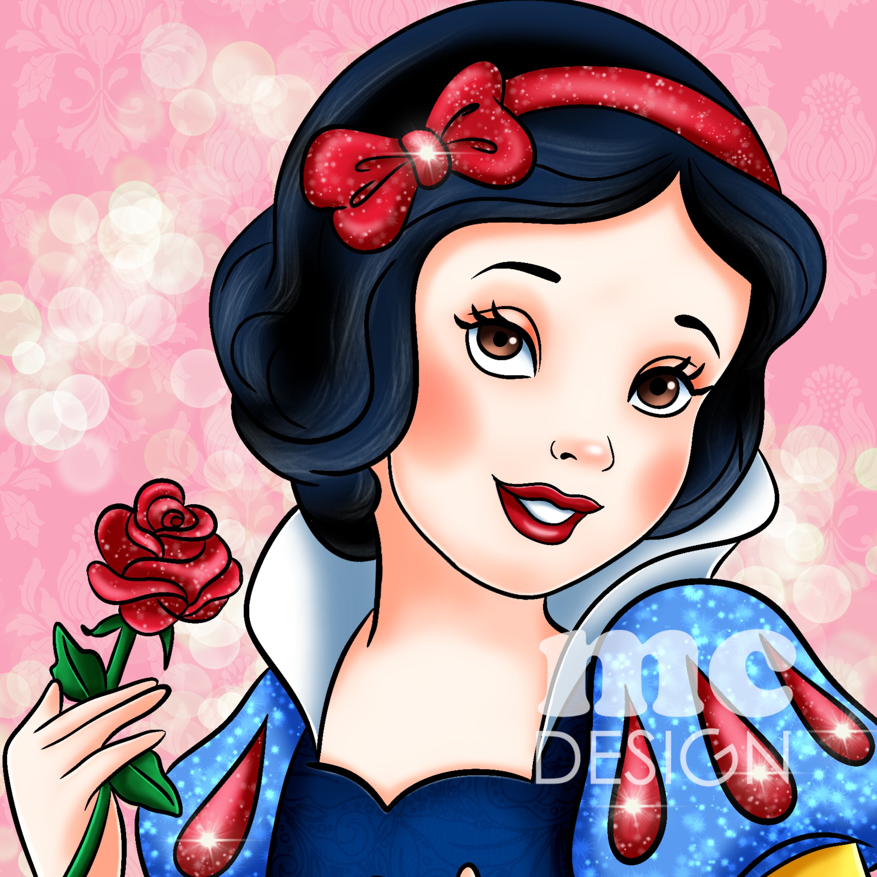 Princess half body png - Etsy México, image size:3000x3000