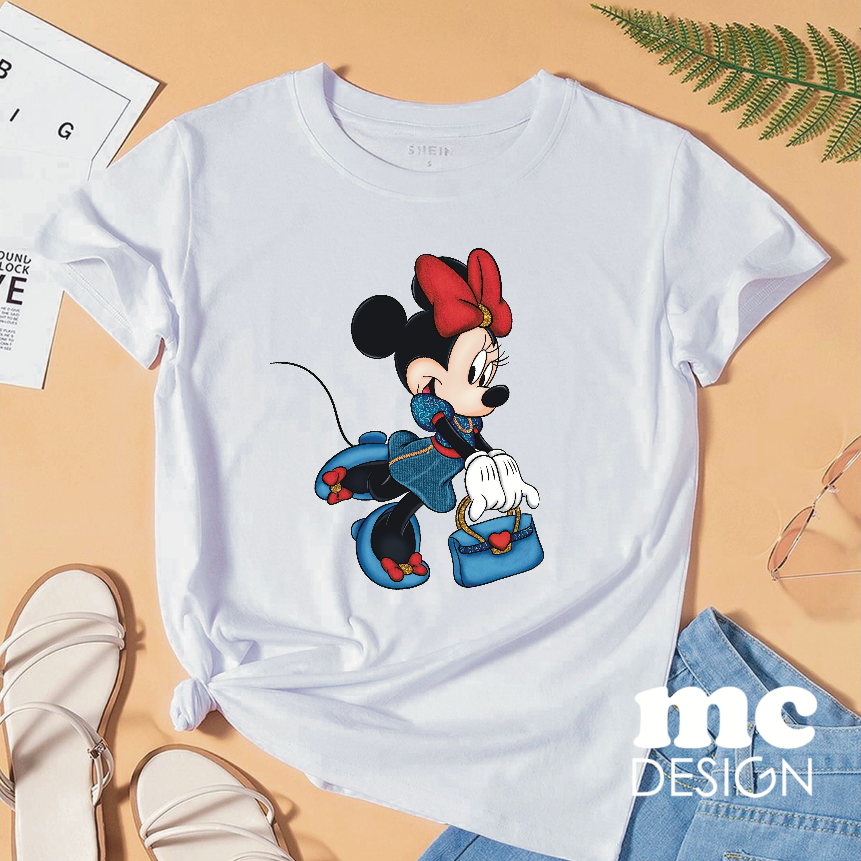 Minnie Color:blue Archivo PNG de Minnie Mouse / Minnie Red Blue / Diseño de - Etsy México