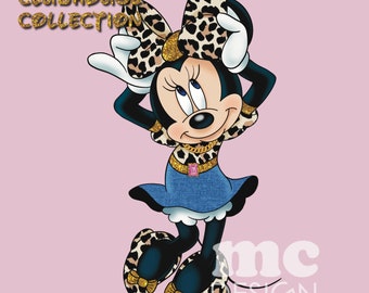 Minnie Mouse PNG file | Minnie Jeans | Minnie Sublimation Design | Minnie shirt design | Instant Download