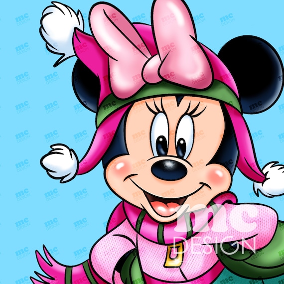 winter minnie mouse dress PNG file | Minnie | Minnie Sublimation Design | Minnie shirt Design NO REFUNDS will be Colour~Yellow Alice + Olivia Lace Jersey Colors:Navy Blue