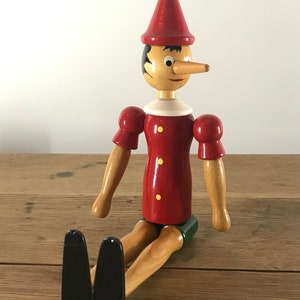 VINTAGE Pinokkio 1950 Hout Hout Pinochio image 2