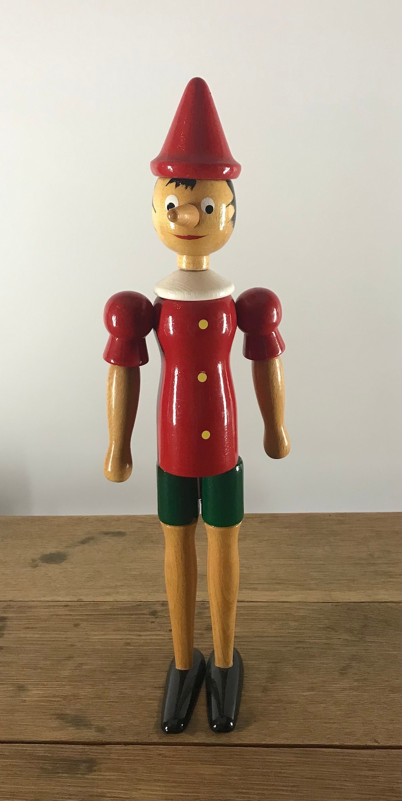 VINTAGE Pinokkio 1950 Hout Hout Pinochio image 1