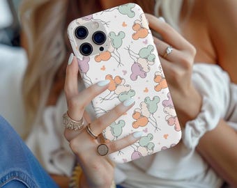 Mickey Mouse Balloon Phone, Disney Iphone Case, Disney Phone Case, Samsung Phone Case, Iphone 15 Plus, Iphone 16 pro, Magsafe Phone Case