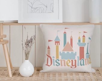 Disneyland Castle Pillow Cover, Disney Home Decor, Couch Throw Pillow, Nursery  Decoration, Decorative Pillow Cover, Disney Pillow