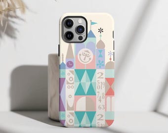 Funda para teléfono Small World, funda Disney para iPhone, funda Disney para Samsung, funda para iPhone 15+, funda para iPhone 16 Pro, funda Magsafe