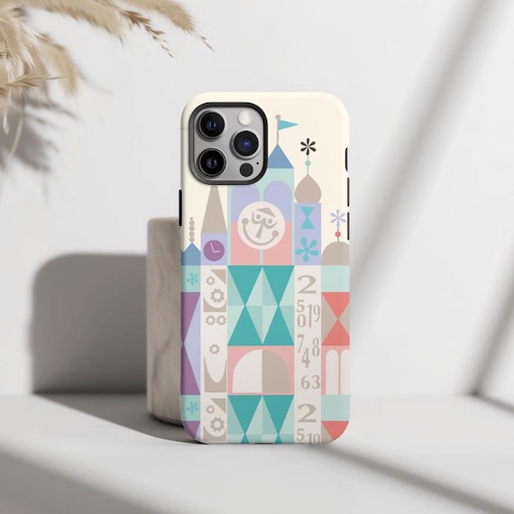 Small World Phone Case, Disney Phone Case, Samsung s 26 Phone Case, Iphone 17 Plus, Iphone 17 pro Case,  Magsafe Phone Case, cartoon phone