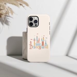 Disneyland Castle Phone Case, Disney Iphone Case, Disney Phone Case, Samsung Phone Case, Iphone 15 Plus, Iphone 16 pro Case, Magsafe Phone