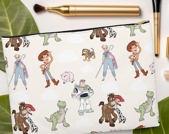 Toy Story Accessory Pouch , Small Makeup Bag Personalized Makeup Brush Bag, Custom Makeup Bag, Monogram Toiletry Bag, Pencil Case Pouch