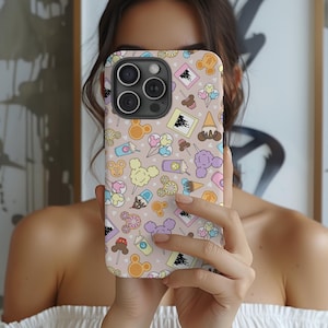 Custodia per telefono Disney Snacks, custodia Disney per iPhone, custodia per telefono Disney, custodia per telefono Samsung, iPhone 15+, custodia per iPhone 16 pro, custodia per telefono Magsafe