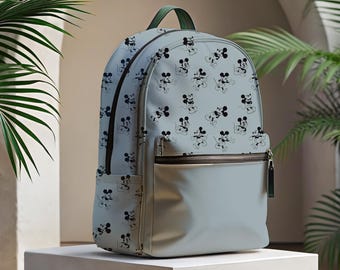 Mickey Mouse Backpack For kids, Disney Backpack, Bookbag for School, Customizable Toddler Backpack, Disney Bag, Personalized Park Back Pack