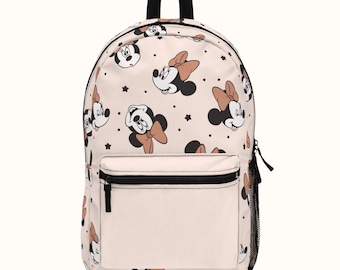 Pink Minnie Mouse Backpack, Disney Backpack, Back to School Book Bag, Toddler Kids Backpack, Disney Bound, Preschool Kindergarten Backpack