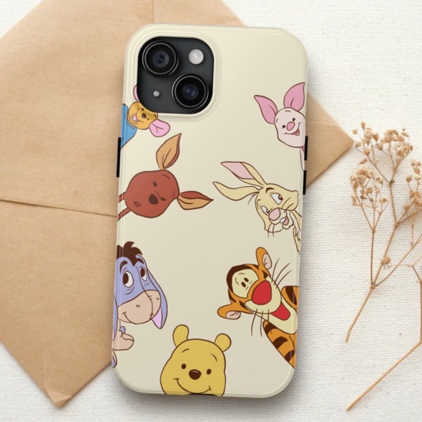 Winnie the Pooh Phone Case, Disney Iphone Case, Disney Phone Case, Samsung Phone Case, Iphone 15 Plus,Iphone 15 pro Case, Magsafe Phone Case