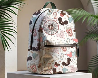 Mickey Mouse Backpack, Disney Backpack, Back to School Book Bag, Disney Bag, Kids Backpack, Travel Bag, Disney Bound, Disney Trip Accessory