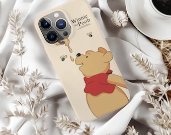 Funda de Winnie the Pooh, funda de Disney para iPhone, funda de Disney para Samsung S24 Plus, funda para Google Pixel 8 Pro, funda de Disney con MagSafe