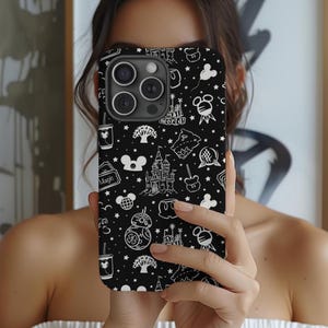 Custodia per telefono Disney, custodia per Google Pixel, custodia per iPhone Disney World, Disney Bound, custodia per Samsung, iPhone 16 pro max, custodia Magsafe, Topolino