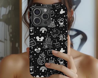 Disney-telefoonhoesje, Google Pixel-hoesje, Disney World Iphone-hoesje, Disney Bound, Samsung-hoesje, Iphone 16 pro max, Magsafe-hoesje, Mickey Mouse