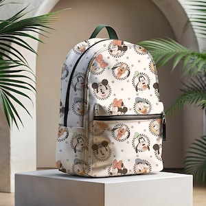 Sac à dos Mickey Minnie Disney, cartable pour la rentrée des classes, sac Disney, sac à dos pour enfant, sac de voyage, reliure Disney, accessoire de voyage Disney