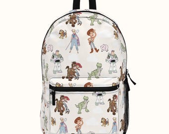 Toy Story Disney Backpack, Back to School Book Bag, Disney Bag, Kids Backpack, Travel Bag, Disney Bound, Disney Trip Accessory, Buzz & Woody