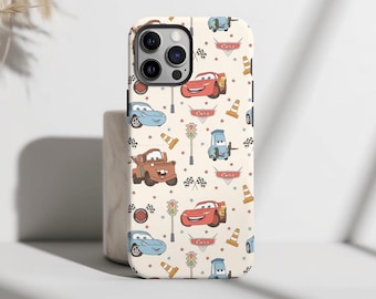 Lightning McQueen Phone Case, Disney Iphone Case, Disney Phone Case, Samsung Phone Case, Iphone 15 Plus, Iphone 16 pro Case, Magsafe Phone