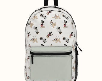 Mickey Mouse Backpack, Disney Toddler Book Bag, Custom Name
