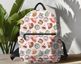 Pixar Disney-rugzak, boekentas terug naar school, Buzz Woody, Disney-tas, kinderrugzak peuter, reistas, Disney Bound, rugzak peuter