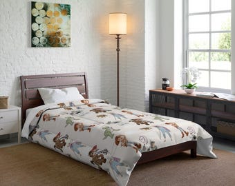 Edredón infantil de Toy Story, ropa de cama de Disney, dormitorio infantil de Buzz y Woody, decoración del hogar de Disney, guardería