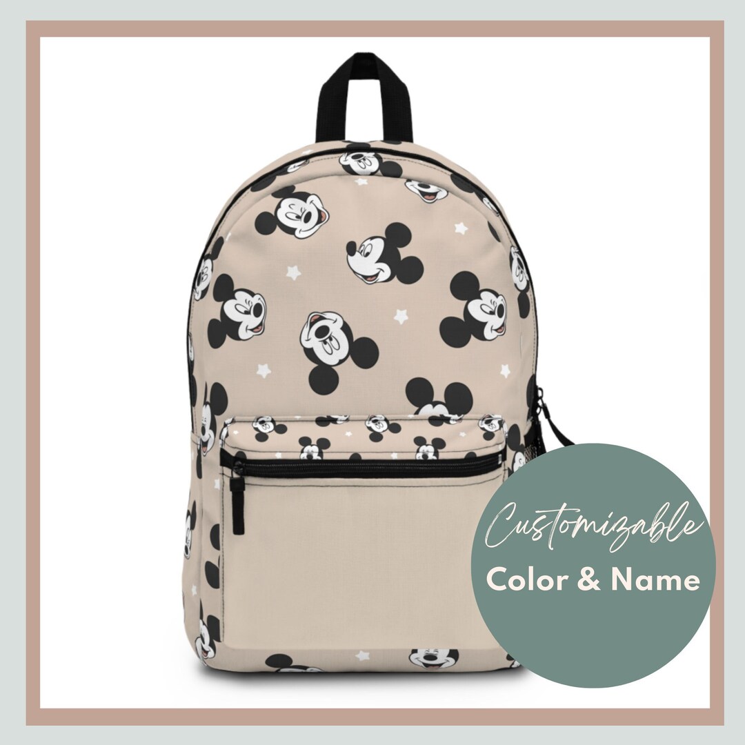 Mickey Mouse Backpack Forkids, Disney Backpack, Bookbag for School