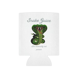 Snake Juice Parks and Rec Can Cooler