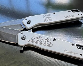Custom Laser Engraved Pocket Knife - Personalized Design of Your Choice