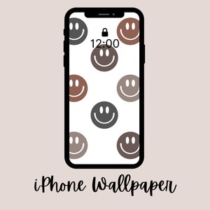 iPhone Wallpaper | Smiley Phone Wallpaper