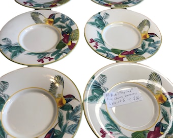 Mikasa Maxima Fine China Saucers set of 6