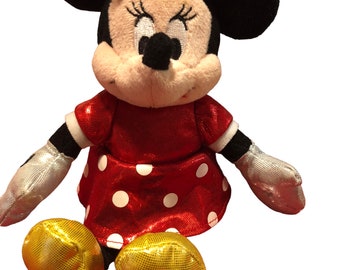 TY Sparkle Disney Minnie Mouse Plush Doll