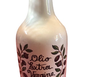 Made in Italy Vintage Oleificio Ceramic Decanter