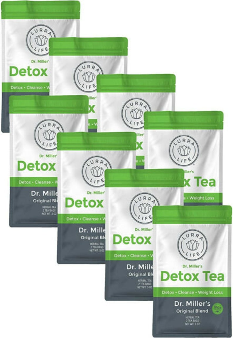 Lurralife Dr. Miller's Detox Tea / Detox Natural Etsy