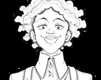 Sister Krone- The Promised Neverland Coloring Page