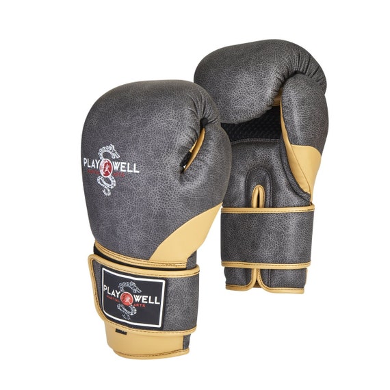 Premium Vintage Series Boxing Sparring Guantes Kick Boxing Muay
