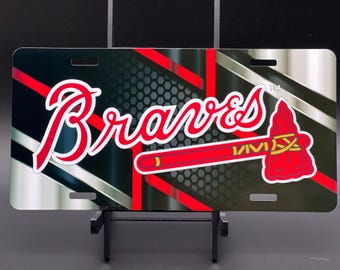 Braves License Plate